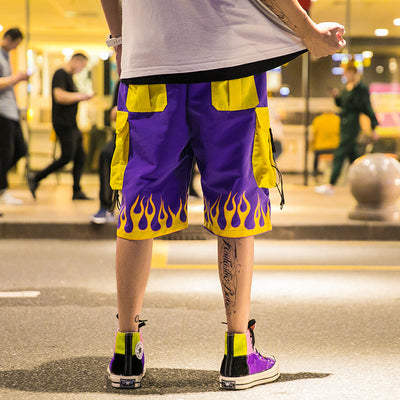 Pantalones Deportivos Personalizados con Diseño Flame - Image 9