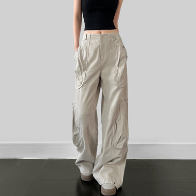 Pantalones Jeans Overol de Pierna Ancha para Mujer