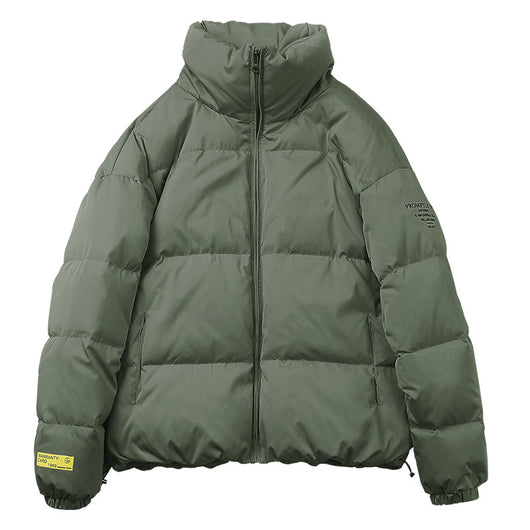 Chamarra Acolchada con Cuello Alto para Hombre - Image 16