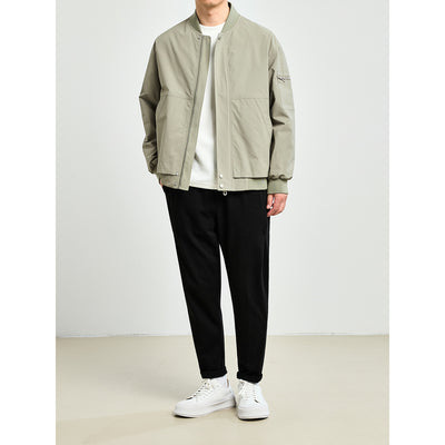Chaqueta Casual para Hombre en Colores Sólidos - Primavera - Image 4