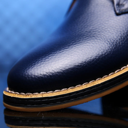 Zapatos de Cuero Británicos Talla Grande para Hombre 48 - Image 21