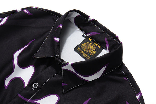 Camiseta Manga Larga con Estampado Gráfico