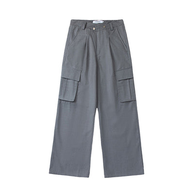 Pantalones Casuales Holgados de Pierna Ancha para Hombre - Image 11