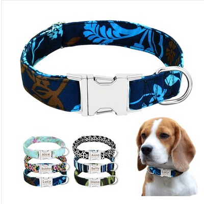 Collar Personalizado para Perros y Gatos con Placa de Identificación Antiextravío - Image 28