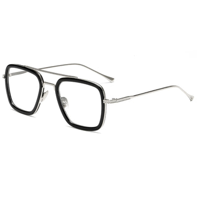 Gafas de Sol Cuadradas Metal para Hombre - Estilo Moderno Iron - Image 25