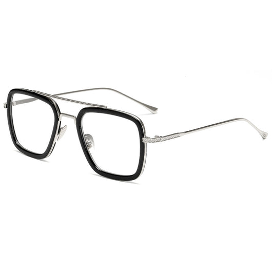 Gafas de Sol Cuadradas Metal para Hombre - Estilo Moderno Iron - Image 25