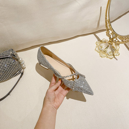 Zapatos Planos con Cristales - Diseño Fashion Elegante - Image 7
