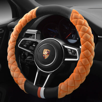 Funda Cálida para Volante de Auto con Diseño de Patitas - 38cm Protector Peluche - Image 7
