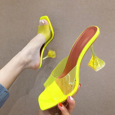 Sandalias y Pantuflas Transparentes para Mujer - Image 12
