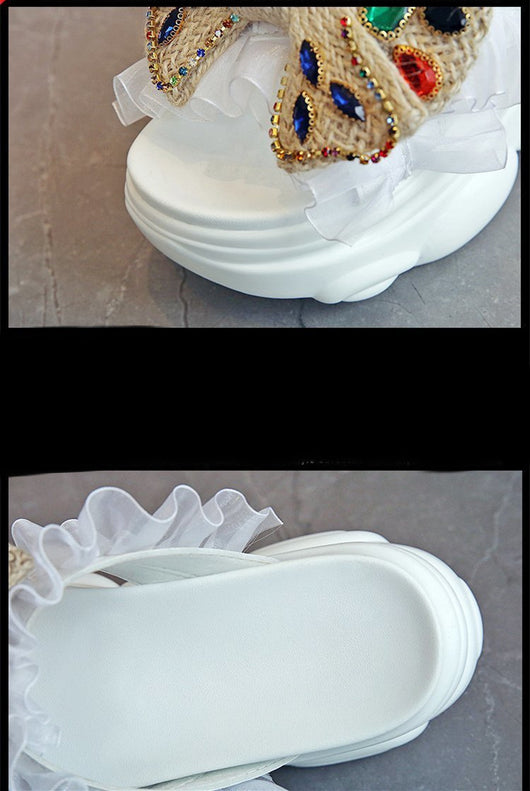 Sandalias Plataforma para Mujer con Moño - Versátiles y Cómodas - Image 10