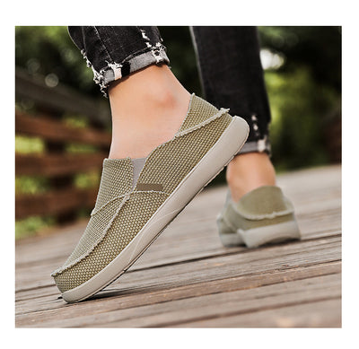Zapatos de Lona Ligeros con Correa Elástica Transpirable - Image 10