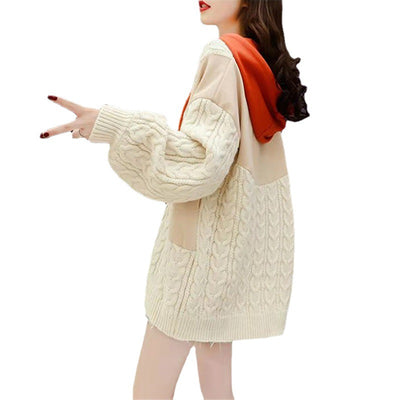 Sudadera con Capucha Tallas Grandes para Mujer - Diseño Moderno con Costuras - Image 5