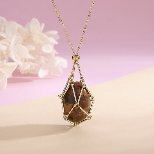 Colgante de Cristal Natural Primavera 2023 - Collar de Paz para Regalo de Día de Enamorados - Image 6