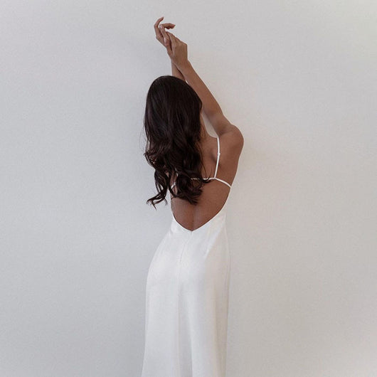 Vestido Midi Ajustado con Tirantes Sexy para Mujer - Image 9