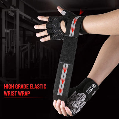 Guantes de Gimnasio para Levantamiento de Pesas Unisex Antideslizantes - Image 12