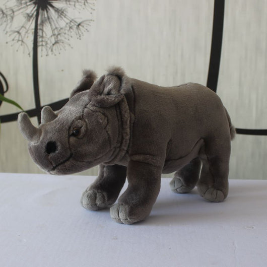 Peluche Rinoceronte de Dos Cuernos Realista - Image 8