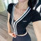 Top Deportivo Escote V Transpirable para Yoga y Running