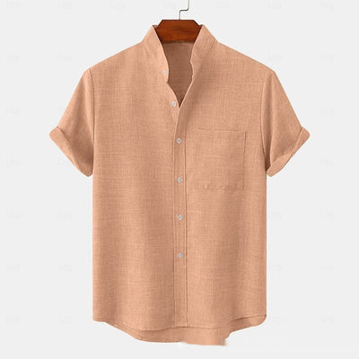 Camisa Playera Hombre Rayas 3D Manga Suelta Casual - Image 12