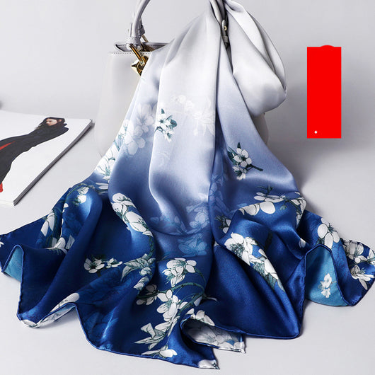 Pañuelo de Seda Estampado para Mujer - Image 25