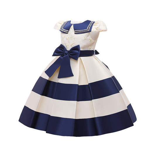 Vestido de Princesa para Niña con Mangas Tipo Avión - Image 8