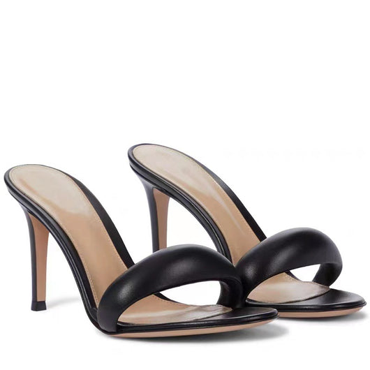 Zapatos de Tacón Alto Talla Grande para Mujer con Punta Redonda y Tira al Tobillo - Image 5