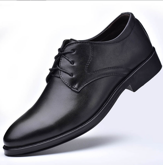 Zapatos de Vestir Negros con Punta Afilada para Hombre - Image 6