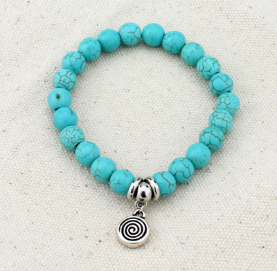 Pulsera Boho Vintage con Turquesas - Joyería de Moda - Image 3
