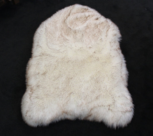 Colchoneta de Descanso para Perros en Felpa Beige - Image 2