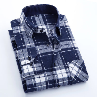 Camisa de Franela Casual para Hombre - Image 14