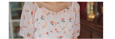 Vestido de Verano Chiffon Floral Romántico para Mujer - Image 8