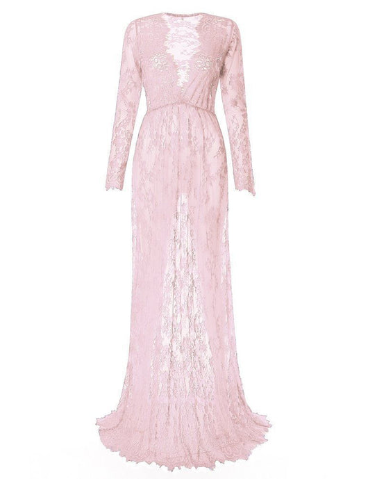 Pijama Embarazo con Encaje - Vestido Premamá Cómodo y Elegante - Image 6