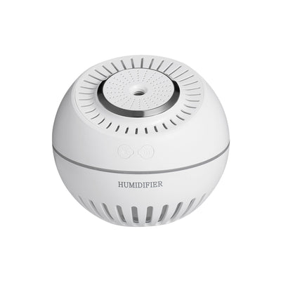 Dark green spherical humidifier with a textured top, control icons, and "HUMIDIFIER" printed on its side. - Image 18