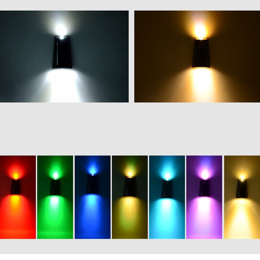 Lámpara Solar de Pared RGB para Jardín - Image 12