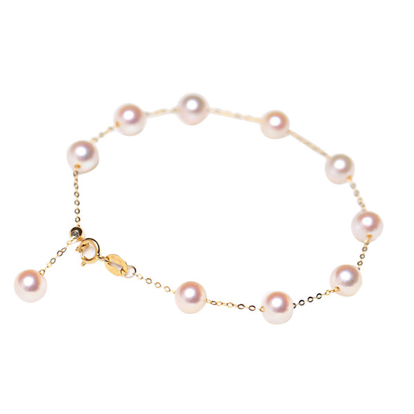 Pulsera Estrellada Perla Marina