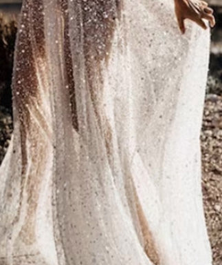 Vestido de Encaje con Lentejuelas y Espalda Descubierta para Mujer - Image 5
