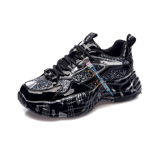 Zapatillas Papá Gruesas Coreanas para Mujer - Otoño Invierno