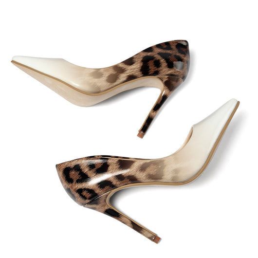 Tacones Stiletto Degradado de Punta Fina Personalizables - Image 7