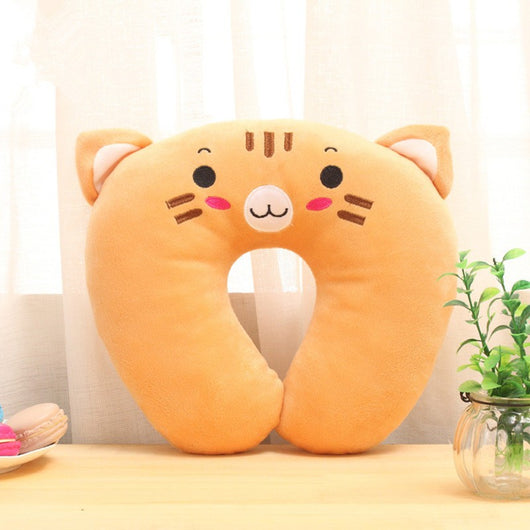 Almohada de Cuello U Viajera con Diseño Infantil Multicolor - Image 9