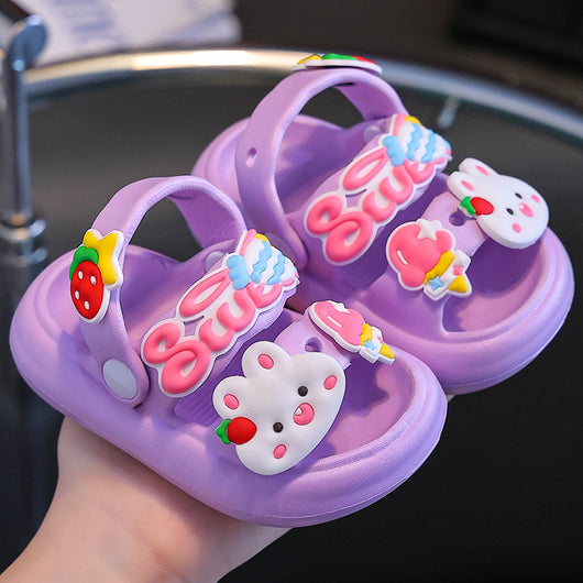 Pantuflas Conejo Niña Verano Suela Suave Antideslizante - Image 5