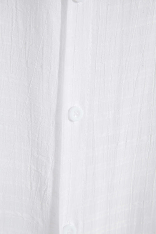 Camisa Manga Corta Cuadros Oscuros para Hombre - Image 26