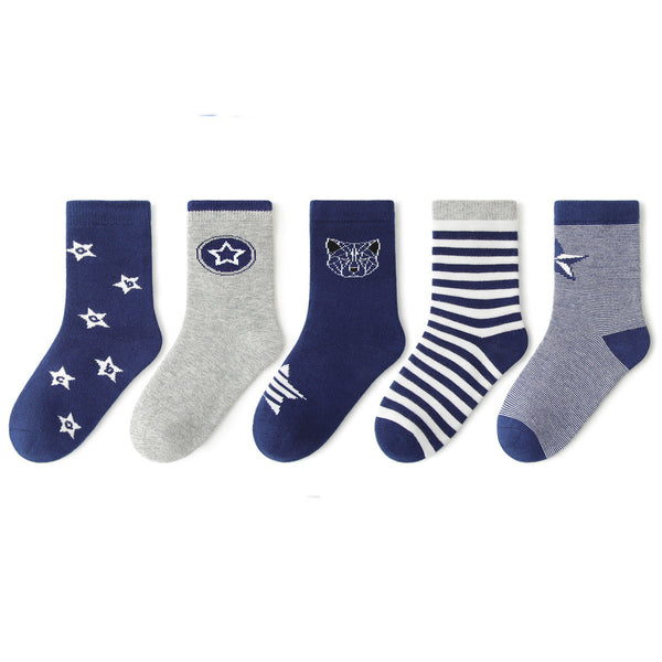 Calcetines Sueltos de Algodón para Niños - Otoño e Invierno - Image 6