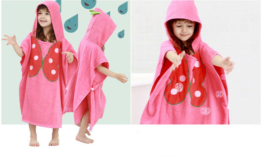 Bata de Baño Infantil de Algodón con Diseño de Rana - Image 10