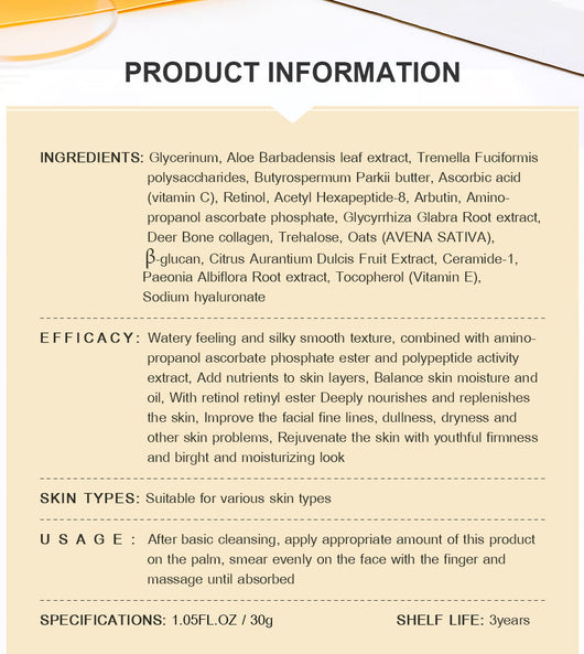 Crema Compacta de Retinol Antiedad y Exfoliante - Image 3