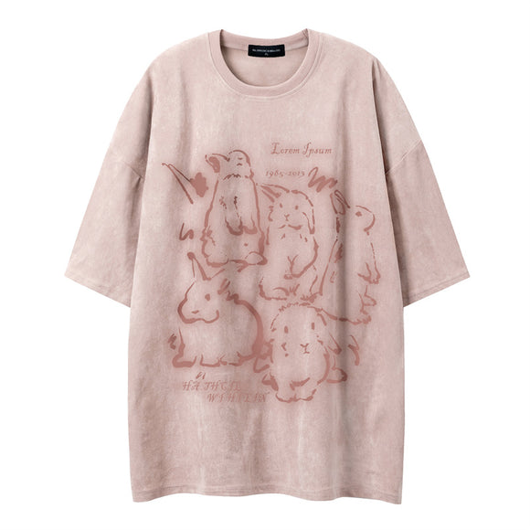 Camiseta Estampada Unisex de Moda