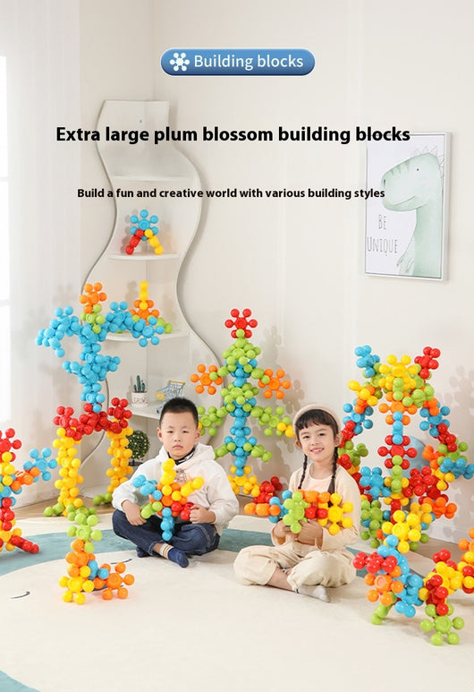 Bloques de Construcción Flor de Cerezo Gigantes para Educación Infantil - Image 9
