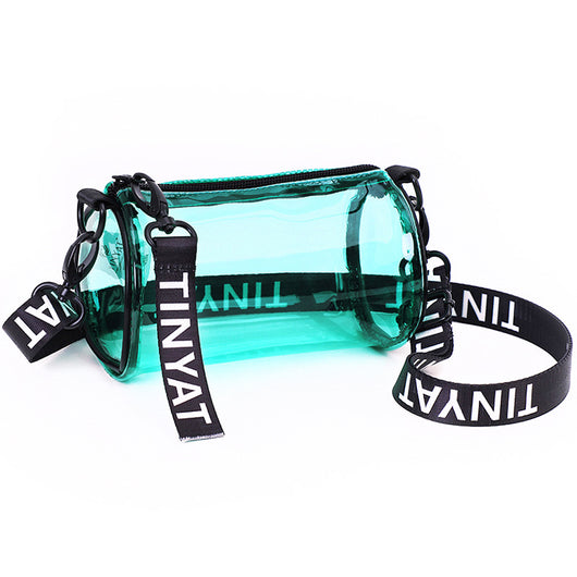 Bolsa Transparente Mini de Hombro para Mujer - Bandolera Portamóvil - Image 4