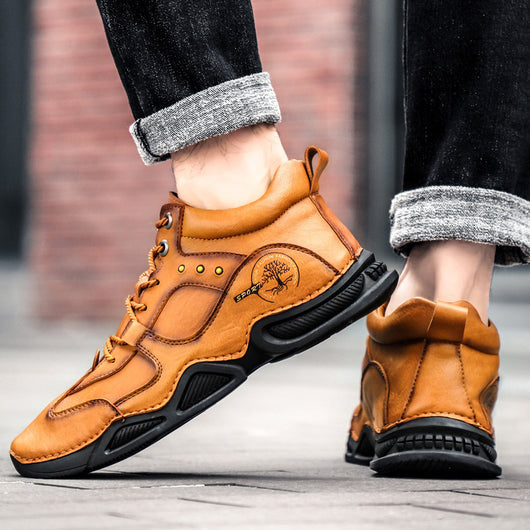 Botas Altas de Abrigo para Hombre con Suela Antideslizante - Image 10