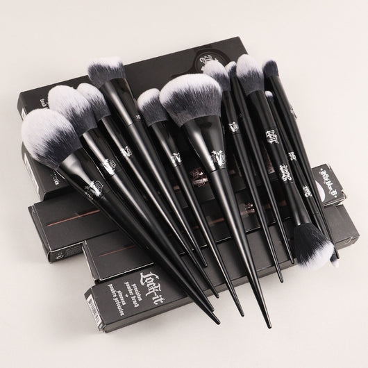 Brocha de Sombras y Base con Mango Plástico - Herramienta de Maquillaje Profesional - Image 24