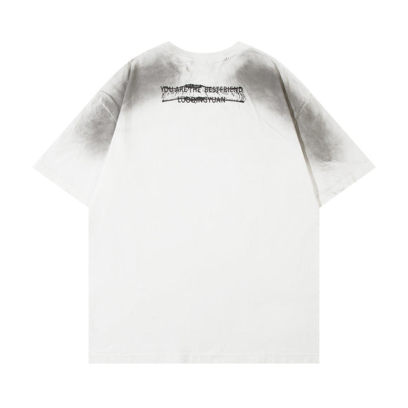 Playera Holgada de Algodón para Hombre - Comodidad Diaria