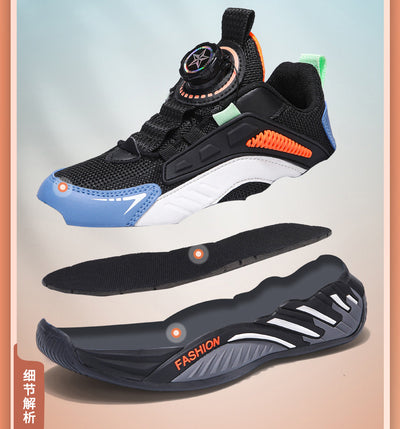 Zapatillas de Otoño Antideslizantes con Suela Flexible y Cierres Giratorios para Niños y Adolescentes - Image 35